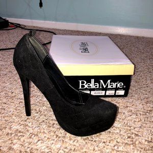 Black Suede Heels